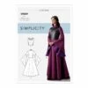 Simplicity Sewing Pattern S9089 Misses Fantasy Gown Dress And Chestpiece Costume -OHSEWCRAFTY simplicity sewing pattern s9089 misses fantasy gown dress and chestpiece costume