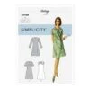 Simplicity Sewing Pattern S9104 Misses' Vintage Dress Sleeve Neckline Variations -OHSEWCRAFTY simplicity sewing pattern s9104 misses vintage dress sleeve neckline variations