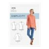 Simplicity Sewing Pattern S9106 Misses' & Women's Button Front Shirt -OHSEWCRAFTY simplicity sewing pattern s9106 misses women s button front shirt