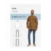 Simplicity Sewing Pattern S9158 Men's Half Button Long Sleeved Shirt 1 Simplicity Sewing Pattern S9158 Men's Half Button Long Sleeved Shirt -OHSEWCRAFTY simplicity sewing pattern s9158 men s half button long sleeved shirt