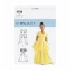 Simplicity Sewing Pattern S9168 Children's And Girls Princess Dress Costumes -OHSEWCRAFTY simplicity sewing pattern s9168 children s and girls princess dress costumes