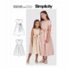 Simplicity Sewing Pattern S9246 Childrens' Girls' Dress With Dimdl Skirts 1 Simplicity Sewing Pattern S9246 Childrens' Girls' Dress With Dimdl Skirts -OHSEWCRAFTY simplicity sewing pattern s9246 childrens girls dress with dimdl skirts