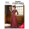 Simplicity Sewing Pattern S9247 Misses 800s Victorian Bolero Corset Bustle Skirt -OHSEWCRAFTY simplicity sewing pattern s9247 misses 800s victorian bolero corset bustle skirt
