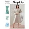 Simplicity Sewing Pattern S9263 Misses' Round Neck Top Dress, Relaxed Jacket 1 Simplicity Sewing Pattern S9263 Misses' Round Neck Top Dress, Relaxed Jacket -OHSEWCRAFTY simplicity sewing pattern s9263 misses round neck top dress relaxed jacket