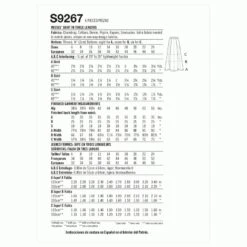 Simplicity Sewing Pattern S9267 Misses' Front Buttoned Soft Pleats Skirts -OHSEWCRAFTY simplicity sewing pattern s9267 misses front buttoned soft pleats skirts 1