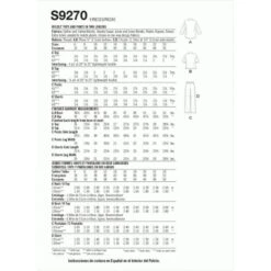 Simplicity Sewing Pattern S9270 Misses' V Neck Button Front Top, Trousers Shorts -OHSEWCRAFTY simplicity sewing pattern s9270 misses v neck button front top trousers shorts 1