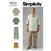 Simplicity Sewing Pattern S9279 Mens Relaxed Shirt In 2 Lengths Sleeve Variation 2 Simplicity Sewing Pattern S9279 Mens Relaxed Shirt In 2 Lengths Sleeve Variation -OHSEWCRAFTY simplicity sewing pattern s9279 mens relaxed shirt in 2 lengths sleeve variation