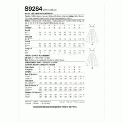 Simplicity Sewing Pattern S9284 Misses' Vintage Sweetheart Neckline Dresses -OHSEWCRAFTY simplicity sewing pattern s9284 misses vintage sweetheart neckline dresses 1
