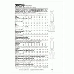 Simplicity Sewing Pattern S9289 Misses' Strapless Dress, Detachable Train & Belt -OHSEWCRAFTY simplicity sewing pattern s9289 misses strapless dress detachable train belt 1