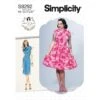 Simplicity Sewing Pattern S9292 Misses' Dress With Mandarin Collar, Skirt Option -OHSEWCRAFTY simplicity sewing pattern s9292 misses dress with mandarin collar skirt option