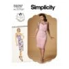 Simplicity Sewing Pattern S9297 Misses' Dress Lined Bodice With Boning Back Zip -OHSEWCRAFTY simplicity sewing pattern s9297 misses dress lined bodice with boning back zip