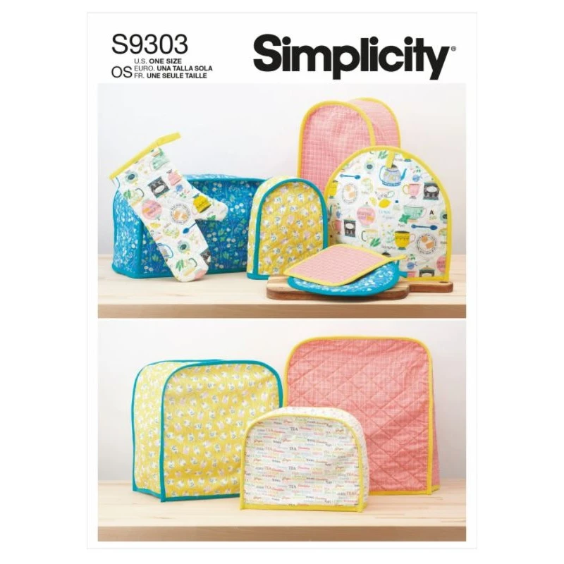 Simplicity Sewing Pattern S9303 Appliance Covers 3 Simplicity Sewing Pattern S9303 Appliance Covers