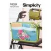 Simplicity Sewing Pattern S9309 Utilitarian Caddy Bag For Walkers Adjustable Tie -OHSEWCRAFTY simplicity sewing pattern s9309 utilitarian caddy bag for walkers adjustable tie