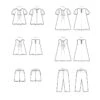 Simplicity Sewing Pattern S9321 Children's Mix & Match Top Shorts Dress Trousers -OHSEWCRAFTY simplicity sewing pattern s9321 children s mix match top shorts dress trousers