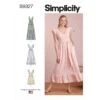 Simplicity Sewing Pattern S9327 Misses' Midi & Maxi Dresses With Ruffle Options -OHSEWCRAFTY simplicity sewing pattern s9327 misses midi maxi dresses with ruffle options