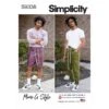 Simplicity Sewing Pattern S9338 Men's Shorts And Cargo Trousers Elastic Waist -OHSEWCRAFTY simplicity sewing pattern s9338 men s shorts and cargo trousers elastic waist
