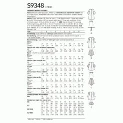 Simplicity Sewing Pattern S9348 Childrens Girls' Witch Dress Costume Halloween 5 Simplicity Sewing Pattern S9348 Childrens Girls' Witch Dress Costume Halloween -OHSEWCRAFTY simplicity sewing pattern s9348 childrens girls witch dress costume halloween 1