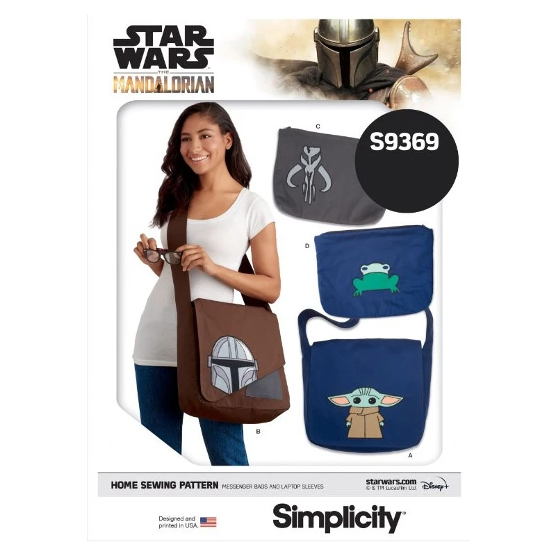 Simplicity Sewing Pattern S9369 Star Wars Messenger Bags And Laptop Sleeves 3 Simplicity Sewing Pattern S9369 Star Wars Messenger Bags And Laptop Sleeves