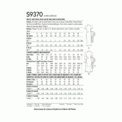 Simplicity Sewing Pattern S9370 Misses' Knit Dress Sleeve And Length Variations -OHSEWCRAFTY simplicity sewing pattern s9370 misses knit dress sleeve and length variations 1