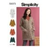 Simplicity Sewing Pattern S9373 Misses' Oversized Knit Cardigan 1 Simplicity Sewing Pattern S9373 Misses' Oversized Knit Cardigan -OHSEWCRAFTY simplicity sewing pattern s9373 misses oversized knit cardigan