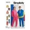 Simplicity Sewing Pattern S9379 Unisex Oversized Knit Hoodies Trousers Casual -OHSEWCRAFTY simplicity sewing pattern s9379 unisex oversized knit hoodies trousers casual