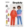 Simplicity Sewing Pattern S9394 Boys Girls Oversized Knit Hoodies Trousers Tops 2 Simplicity Sewing Pattern S9394 Boys Girls Oversized Knit Hoodies Trousers Tops -OHSEWCRAFTY simplicity sewing pattern s9394 boys girls oversized knit hoodies trousers tops