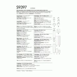 Simplicity Sewing Pattern S9397 Table Cloth Runners Place Settings Autumn Theme -OHSEWCRAFTY simplicity sewing pattern s9397 table cloth runners place settings autumn theme 1