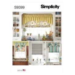 Simplicity Sewing Pattern S9399 Roman Blinds And Valances