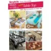 Simplicity Sewing Pattern S9401 Tabletop Accessories And Chair Pad