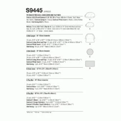 Simplicity Sewing Pattern S9445 Pet Bed In Two Sizes Chair Cover Play Mats -OHSEWCRAFTY simplicity sewing pattern s9445 pet bed in two sizes chair cover play mats 1