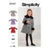 Simplicity Sewing Pattern S9461 Children's Lined Coats Detachable Collar -OHSEWCRAFTY simplicity sewing pattern s9461 children s lined coats detachable collar