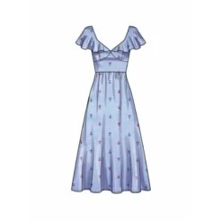 Simplicity Sewing Pattern S9704 Misses' Flounced Collars Flutter Sleeves Dresses 12 Simplicity Sewing Pattern S9704 Misses' Flounced Collars Flutter Sleeves Dresses -OHSEWCRAFTY simplicity sewing pattern s9704 misses flounced collars flutter sleeves dresses 3