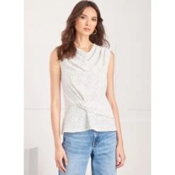 Simplicity Sewing Pattern S9706 Misses' Shoulder Pleats Peplum Waist Tops 10 Simplicity Sewing Pattern S9706 Misses' Shoulder Pleats Peplum Waist Tops -OHSEWCRAFTY simplicity sewing pattern s9706 misses shoulder pleats peplum waist tops 1