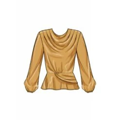 Simplicity Sewing Pattern S9706 Misses' Shoulder Pleats Peplum Waist Tops 11 Simplicity Sewing Pattern S9706 Misses' Shoulder Pleats Peplum Waist Tops -OHSEWCRAFTY simplicity sewing pattern s9706 misses shoulder pleats peplum waist tops 2