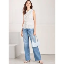 Simplicity Sewing Pattern S9706 Misses' Shoulder Pleats Peplum Waist Tops 14 Simplicity Sewing Pattern S9706 Misses' Shoulder Pleats Peplum Waist Tops -OHSEWCRAFTY simplicity sewing pattern s9706 misses shoulder pleats peplum waist tops 5