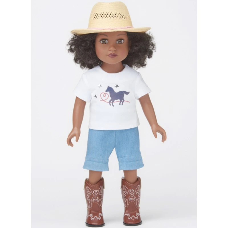 Simplicity Sewing Pattern S9728 18" Western Doll Clothes By Elaine Heigl Designs 5 Simplicity Sewing Pattern S9728 18" Western Doll Clothes By Elaine Heigl Designs - Image 3