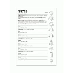 Simplicity Sewing Pattern S9728 18" Western Doll Clothes By Elaine Heigl Designs 15 Simplicity Sewing Pattern S9728 18" Western Doll Clothes By Elaine Heigl Designs -OHSEWCRAFTY simplicity sewing pattern s9728 18 western doll clothes by elaine heigl designs 6