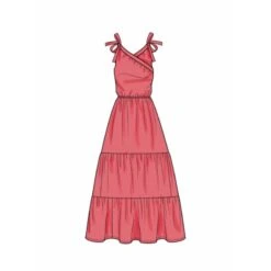 Simplicity Sewing Pattern S9746 Easy-To-Sew Misses' Dresses Elasticated At Waist -OHSEWCRAFTY simplicity sewing pattern s9746 easy to sew misses dresses elasticated at waist 2