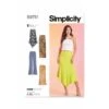 Simplicity Sewing Pattern S9751 Misses' Knit Skirts And Trousers In Two Lengths 1 Simplicity Sewing Pattern S9751 Misses' Knit Skirts And Trousers In Two Lengths -OHSEWCRAFTY simplicity sewing pattern s9751 misses knit skirts and trousers in two lengths