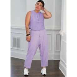 Simplicity Sewing Pattern S9754 Misses' Tops And Cargo Pants By Mimi G Style -OHSEWCRAFTY simplicity sewing pattern s9754 misses tops and cargo pants by mimi g style 2