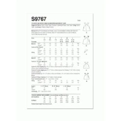 Simplicity Sewing Pattern S9767 Children's/Misses' Apron By Ruby Jean's Closet -OHSEWCRAFTY simplicity sewing pattern s9767 children smisses apron by ruby jean s closet 6