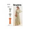 Simplicity Sewing Pattern S9781 Misses' Split Neck Dresses Kimono Style Sleeves -OHSEWCRAFTY simplicity sewing pattern s9781 misses split neck dresses kimono style sleeves