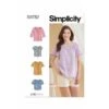 Simplicity Sewing Pattern S9782 Misses' Tops With Sleeve And Length Variations -OHSEWCRAFTY simplicity sewing pattern s9782 misses tops with sleeve and length variations