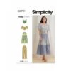 Simplicity Sewing Pattern S9791 Misses' Easy To Sew Tops, Skirt And Trousers 1 Simplicity Sewing Pattern S9791 Misses' Easy To Sew Tops, Skirt And Trousers -OHSEWCRAFTY simplicity sewing pattern s9791 misses easy to sew tops skirt and trousers
