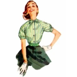 Simplicity Sewing Pattern S9818 Misses' Vintage 1950s 'Simple To Make' Blouses -OHSEWCRAFTY simplicity sewing pattern s9818 misses vintage 1950s simple to make blouses 3