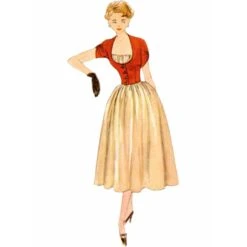 Simplicity Sewing Pattern S9819 Misses' Vintage 1950s Dresses And Jacket -OHSEWCRAFTY simplicity sewing pattern s9819 misses vintage 1950s dresses and jacket 3