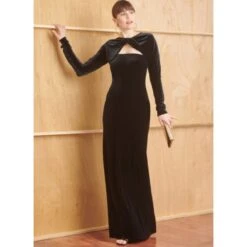 Simplicity Sewing Pattern S9820 Misses' Knit Semi-Fitted Dresses And Shrug -OHSEWCRAFTY simplicity sewing pattern s9820 misses knit semi fitted dresses and shrug 2