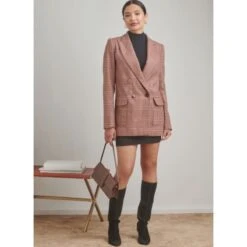 Simplicity Sewing Pattern S9825 Misses' Double Breasted Lined Jackets -OHSEWCRAFTY simplicity sewing pattern s9825 misses double breasted lined jackets 4