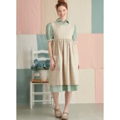 Simplicity Sewing Pattern S9835 Misses' Pinafore Apron By Elaine Heigl Designs -OHSEWCRAFTY simplicity sewing pattern s9835 misses pinafore apron by elaine heigl designs 2