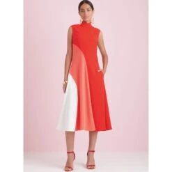 Simplicity Sewing Pattern S9886 Misses’ Fitted Dress With Length Variations -OHSEWCRAFTY simplicity sewing pattern s9886 misses fitted dress with length variations 5